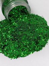 Load image into Gallery viewer, Greenly - Chunky Holographic Glitter
