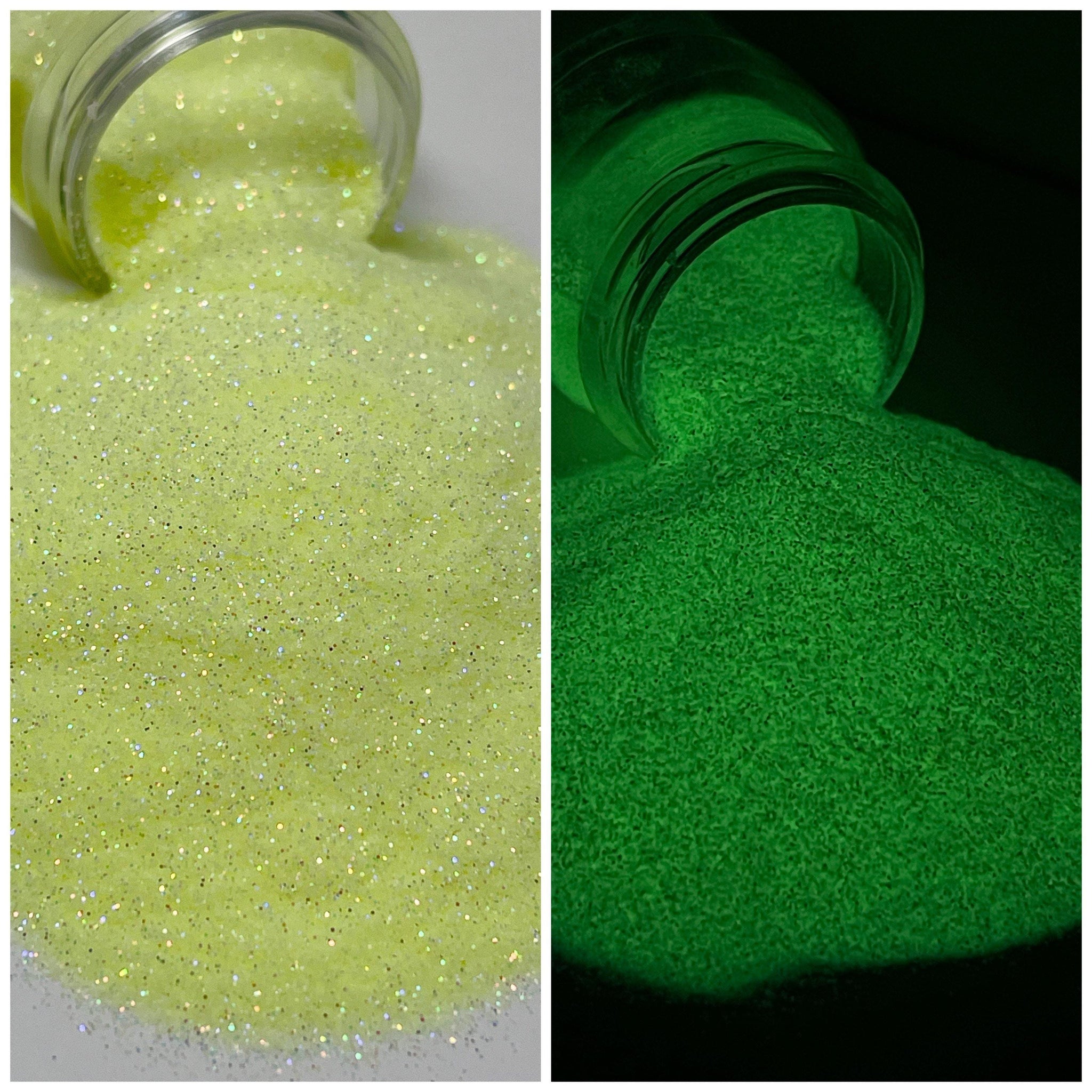 Sulfur - Fine Glow in the Dark Glitter – Glitter Chimp