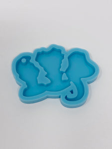 Wicked Sisters - Silicone Mold - Keychain