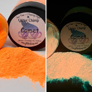 Comet - Glow Powder - Orange to Yellow