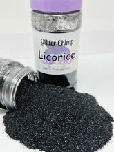 Load image into Gallery viewer, Licorice - Ultra Fine Glitter (Sparkling Black Glitter)