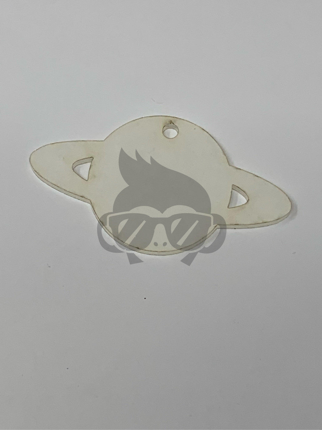 Acrylic Saturn Shaped Key Chain