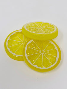 Faux Lemon Slices - 3 Pack - Faux Craft Toppings