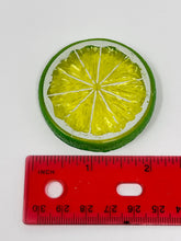 Load image into Gallery viewer, Faux Lime Slices - 3 Pack - Faux Craft Toppings