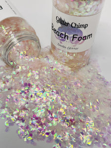 Beach Foam - Jumbo Rainbow Glitter