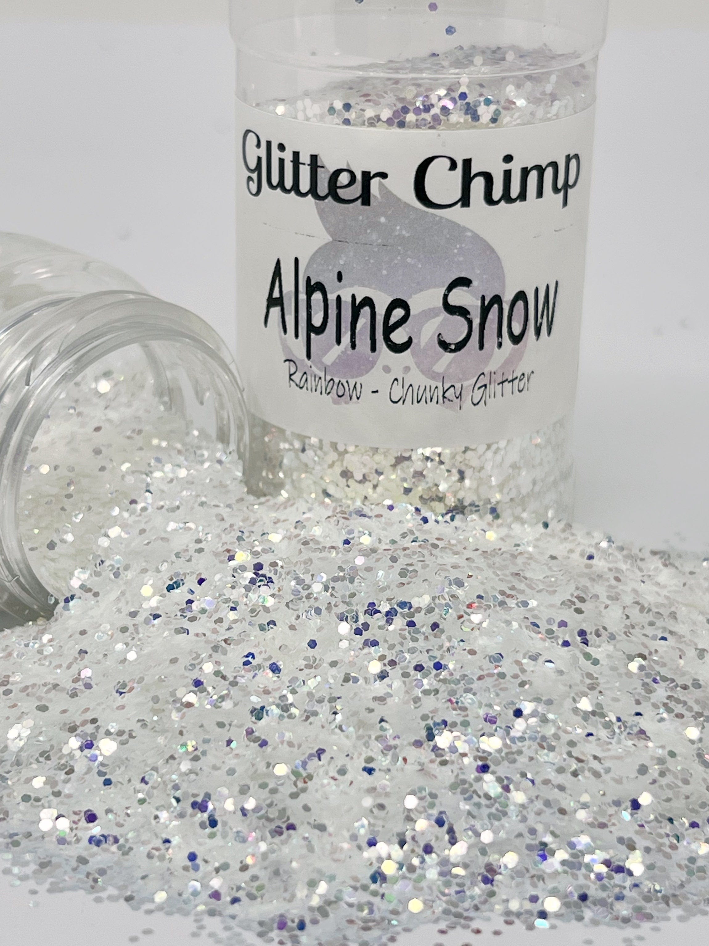 Snow White Glass Glitter