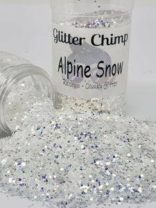Alpine Snow - Chunky Rainbow Glitter