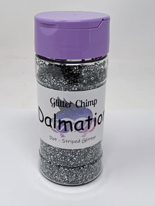 Dalmatian - Striped Dot Glitter