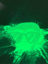 Load image into Gallery viewer, Green Ring - Glow Powder - Green to Green