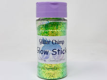 Load image into Gallery viewer, Glow Stick - Chunky Rainbow Glitter