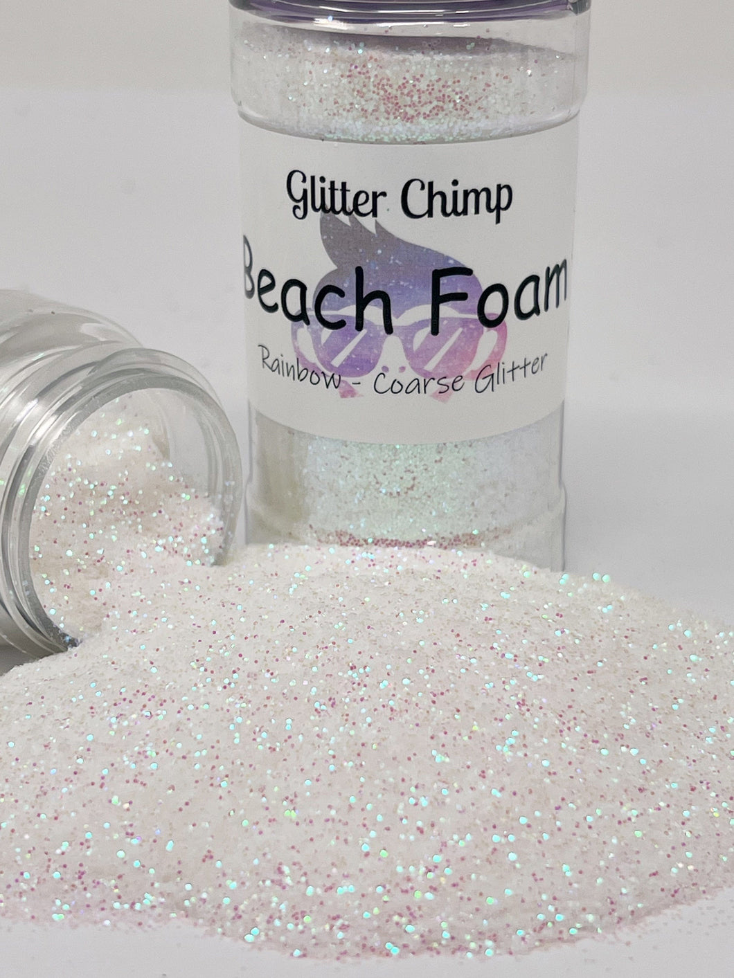 Beach Foam - Coarse Rainbow Glitter
