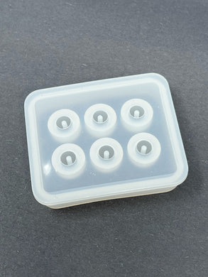 Petite Bead Silicone Mold - 6 Bead Mold - 1.2cm