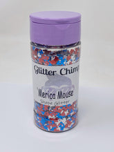 Load image into Gallery viewer, Merica Mouse - Shape Glitter - 2 Ounce | Glitter | GlitterChimp