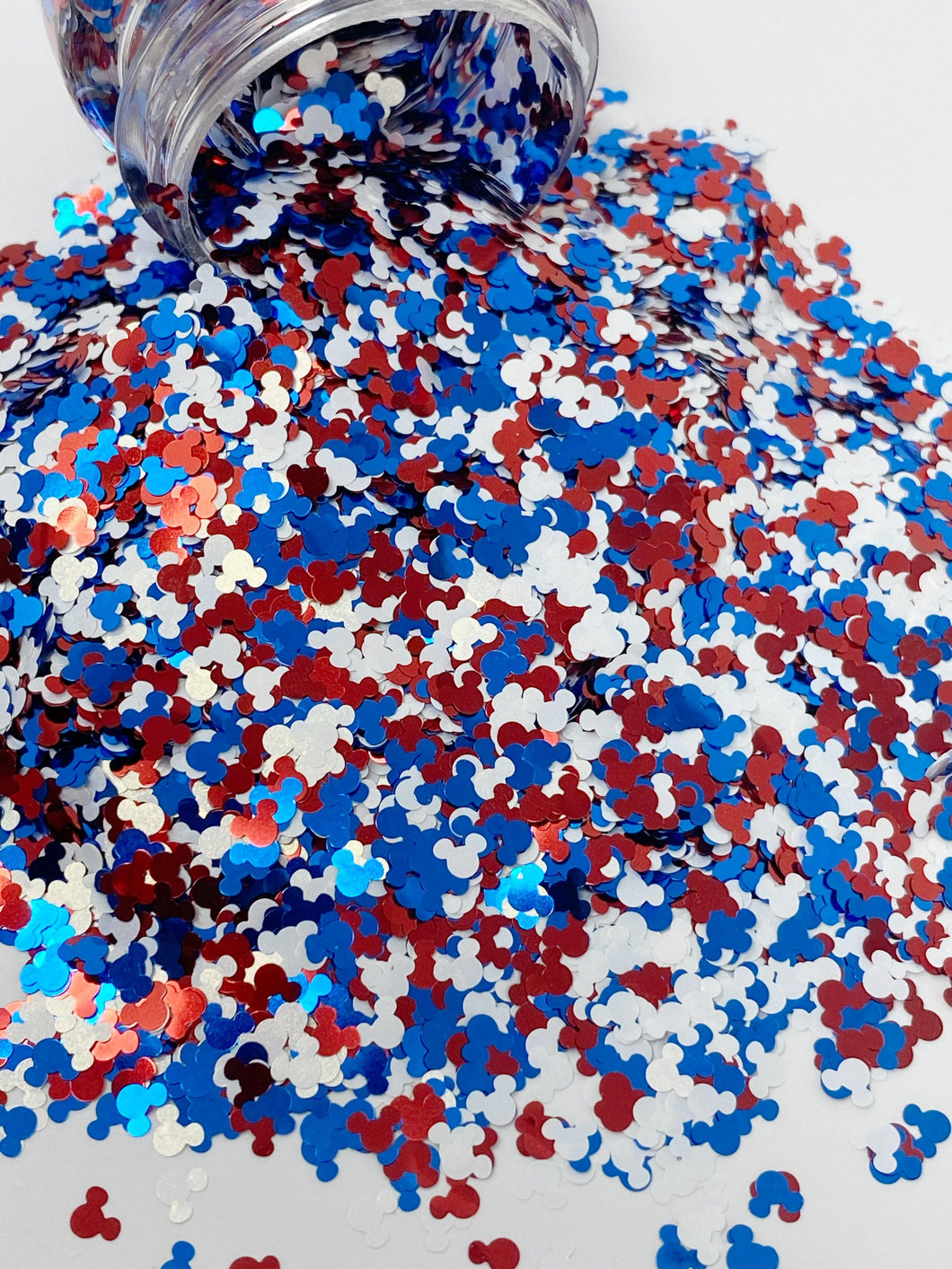 Merica Mouse - Shape Glitter - 2 Ounce | Glitter | GlitterChimp