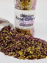 Load image into Gallery viewer, Rose Colored Glasses - Chunky Color Shifting Glitter
