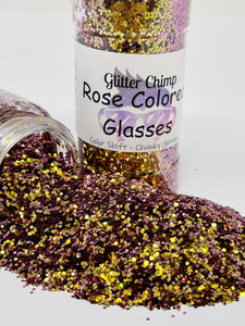 Rose Colored Glasses - Chunky Color Shifting Glitter