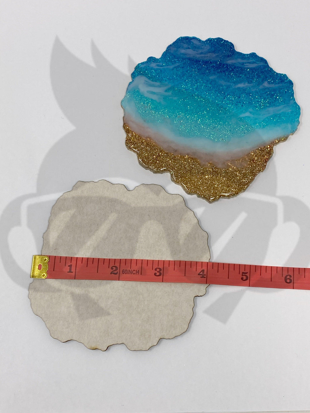 Medium Geode Blank - Wood Blank - 4