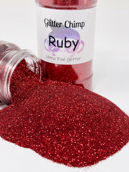 Ruby - Ultra Fine Glitter – Glitter Chimp