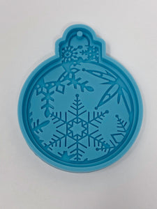 Snow Crystal Ornament Silicone Mold