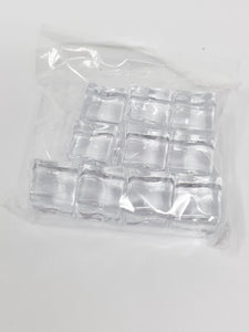 Faux Ice Cubes - 10 Pack - Faux Craft Toppings