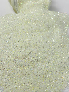 White Dazzle Star Iridescent Chunky Glitter - White Star Glitter – Pip  Supply