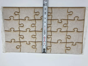 Large puzzle cutout